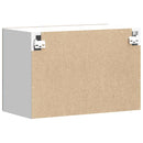 vidaXL konyhai fali szekrény Kalmar füstölt tölgy fűrészelt fa