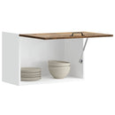 vidaXL konyhai fali szekrény Kalmar füstölt tölgy fűrészelt fa