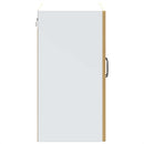 vidaXL konyhai fali szekrény üvegajtóval Kalmar kézműves tölgy