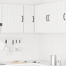vidaXL Konyhai fali sarokszekrény Kalmar fehér színű műfa