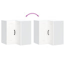 vidaXL Konyhai fali sarokszekrény Kalmar fehér színű műfa