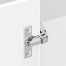 vidaXL Konyhai fali sarokszekrény Kalmar fehér színű műfa