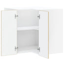 vidaXL konyhai fali sarokszekrény Kalmar sonoma tölgy műszaki fa