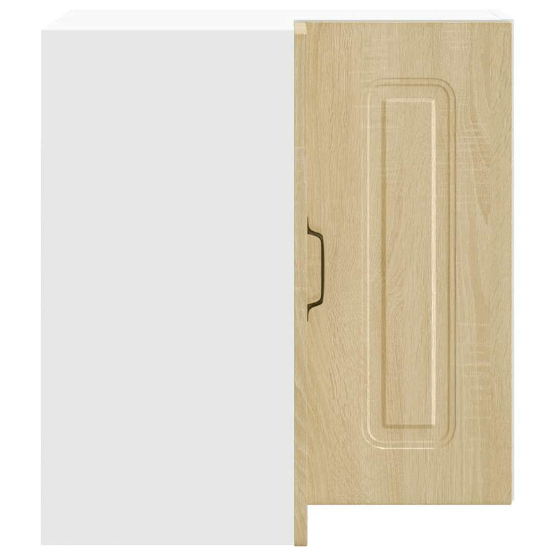 vidaXL konyhai fali sarokszekrény Kalmar sonoma tölgy műszaki fa