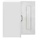 vidaXL Konyhai fali sarokszekrény Kalmar beton szürke műfa