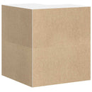 vidaXL Konyhai fali sarokszekrény Kalmar beton szürke műfa