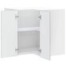 vidaXL Konyhai fali sarokszekrény Kalmar szürke sonoma műfa