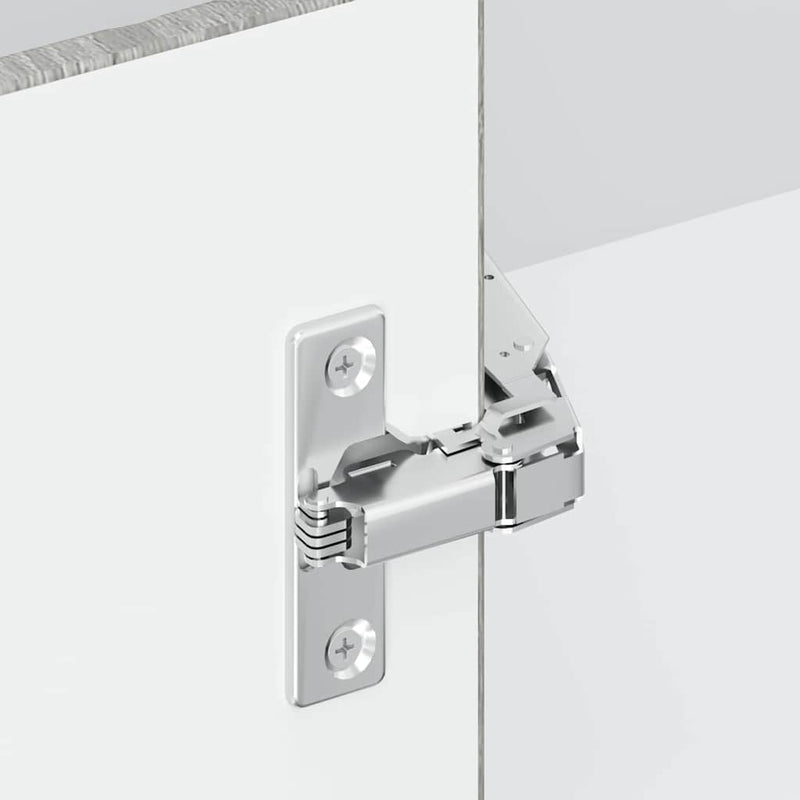 vidaXL Konyhai fali sarokszekrény Kalmar szürke sonoma műfa