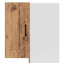vidaXL Konyhai fali sarokszekrény Kalmar régi fából színű műfa