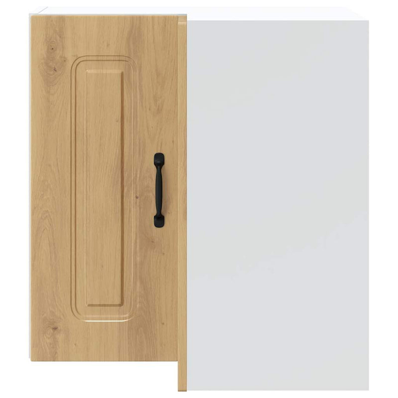 vidaXL konyhai fali sarokszekrény Kalmar kézműves tölgy műszaki fa