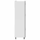 vidaXL konyhaszekrény Kalmar fekete színű műfa