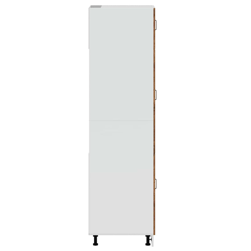 vidaXL Kalmar antik fa színű szerelt fa konyhaszekrény