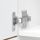 vidaXL Kalmar kézműves tölgy színű szerelt fa konyhaszekrény