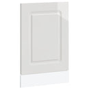 vidaXL mosogatógép panel Kalmar magasfényű fehér 45x1,5x57 cm