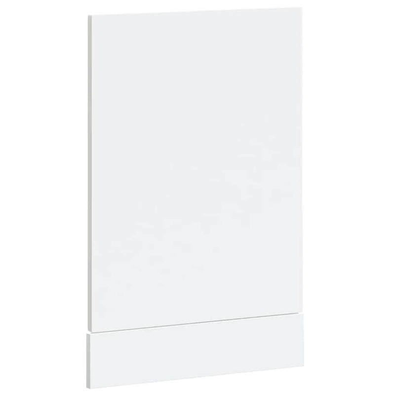 vidaXL mosogatógép panel Kalmar magasfényű fehér 45x1,5x67 cm