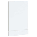 vidaXL mosogatógép panel Kalmar magasfényű fehér 45x1,5x57 cm