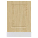 vidaXL mosogatógép panel Kalmar sonoma tölgy 45x1,5x57 cm gépi fa
