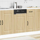 vidaXL mosogatógép panel Kalmar sonoma tölgy 45x1,5x57 cm gépi fa