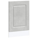 vidaXL mosogatógép panel Kalmar beton szürke 45x1,5x57 cm