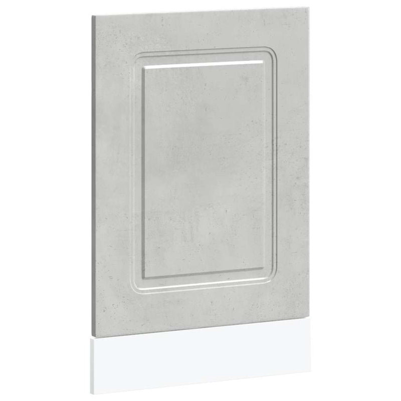 vidaXL mosogatógép panel Kalmar beton szürke 45x1,5x67 cm