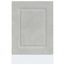 vidaXL mosogatógép panel Kalmar beton szürke 45x1,5x67 cm
