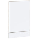 vidaXL mosogatógép panel Kalmar füstölt tölgy 45x1,5x57 cm