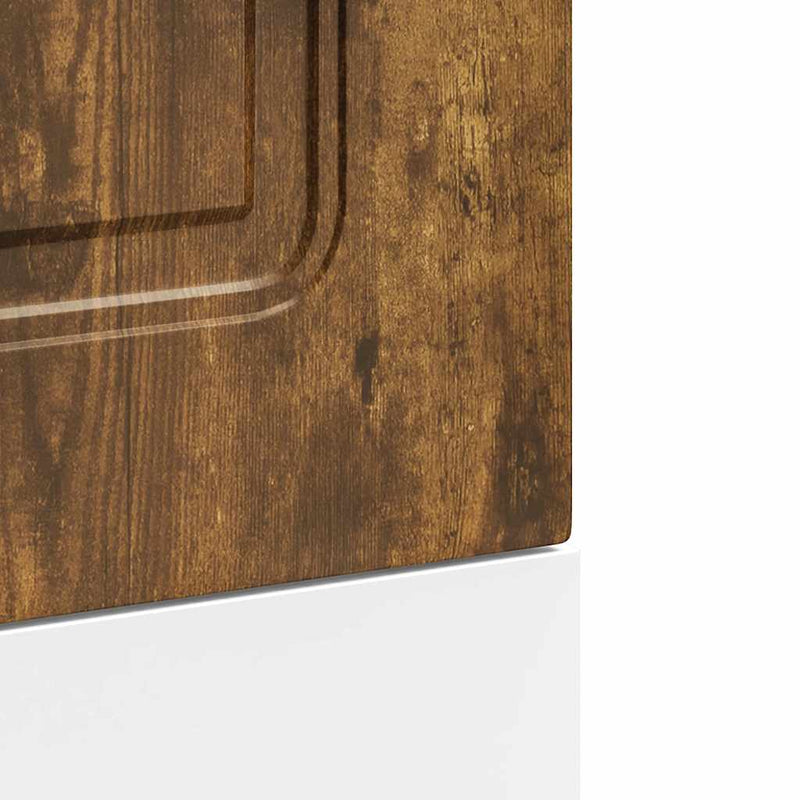 vidaXL mosogatógép panel Kalmar füstölt tölgy 45x1,5x67 cm