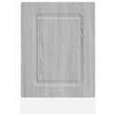 vidaXL mosogatógép panel Kalmar szürke sonoma 45x1,5x57 cm gépi fa