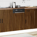 vidaXL mosogatógép panel Kalmar barna tölgy 45x1,5x57 cm