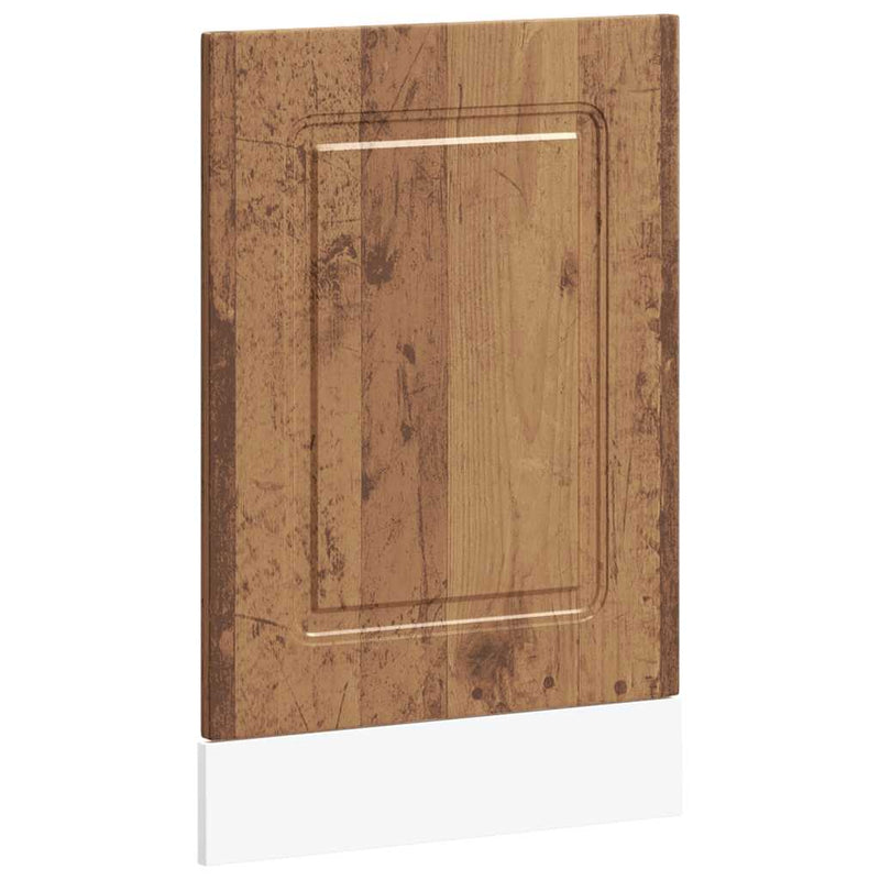 vidaXL mosogatógép panel Kalmar régi fa 45x1,5x67 cm gépesített fa