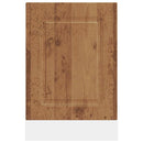 vidaXL mosogatógép panel Kalmar régi fa 45x1,5x57 cm gépesített fa