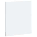 vidaXL mosogatógép panel Kalmar fehér 60x1,5x67 cm műanyag fa