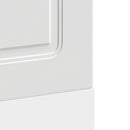 vidaXL mosogatógép panel Kalmar fehér 60x1,5x57 cm műanyag fa