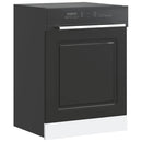 vidaXL mosogatógép panel Kalmar fekete 60x1,5x57 cm gépesített fa