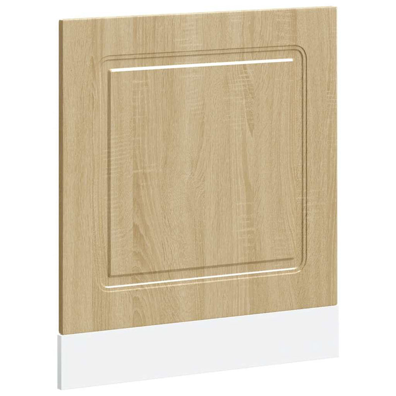 vidaXL mosogatógép panel Kalmar sonoma tölgy 60x1,5x67 cm mérnöki fa