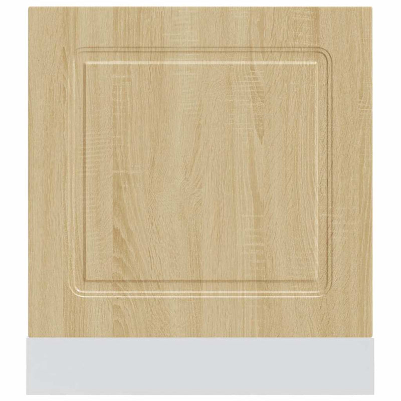 vidaXL mosogatógép panel Kalmar sonoma tölgy 60x1,5x67 cm mérnöki fa