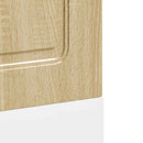 vidaXL mosogatógép panel Kalmar sonoma tölgy 60x1,5x67 cm mérnöki fa