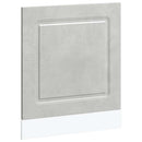 vidaXL mosogatógép panel Kalmar beton szürke 60x1,5x57 cm műanyag fa