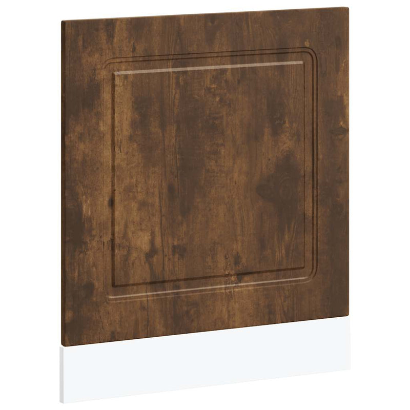 vidaXL mosogatógép panel Kalmar füstölt tölgy 60x1,5x67 cm