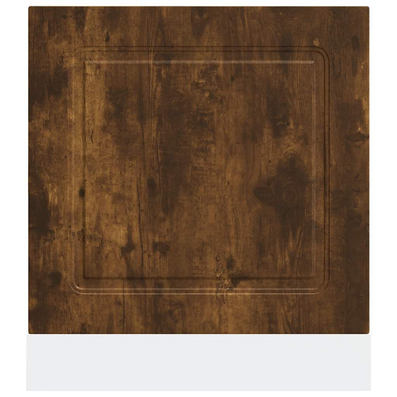 vidaXL mosogatógép panel Kalmar füstölt tölgy 60x1,5x67 cm