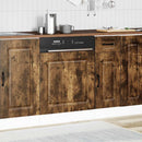 vidaXL mosogatógép panel Kalmar füstölt tölgy 60x1,5x57 cm
