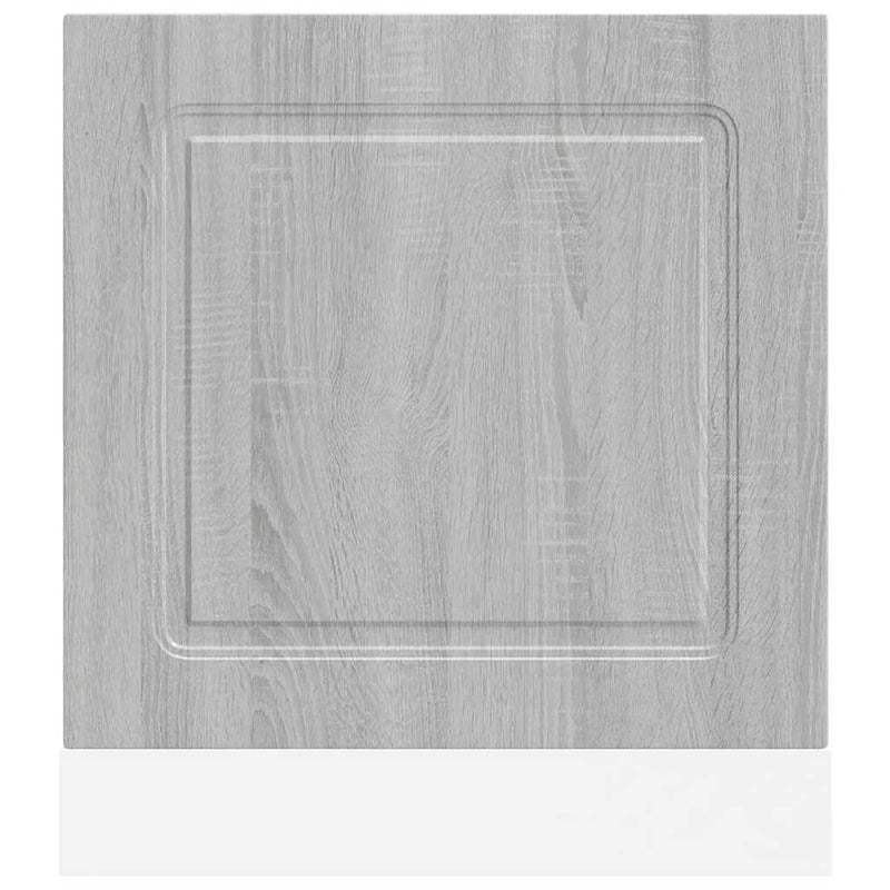 vidaXL mosogatógép panel Kalmar szürke sonoma 60x1,5x67 cm gépi fa