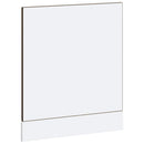 vidaXL mosogatógép panel Kalmar barna tölgy 60x1,5x57 cm műanyag fa