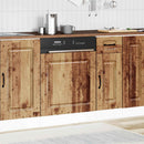 vidaXL mosogatógép panel Kalmar régi fa 60x1,5x57 cm gépesített fa