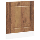 vidaXL mosogatógép panel Kalmar régi fa 60x1,5x57 cm gépesített fa
