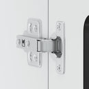 vidaXL Konyhai fali szekrény üvegajtóval Kalmar fekete színű fűrészáru