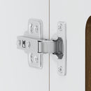 vidaXL Konyhai fali szekrény üvegajtóval Kalmar barna tölgy színű műfa