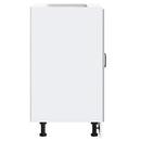 vidaXL mosdóaljzatos szekrény Lucca fehér szerelt fa