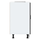 vidaXL mosdóaljzatos szekrény Lucca fekete szerelt fa