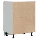 vidaXL mosdóaljzatos szekrény Lucca fekete szerelt fa